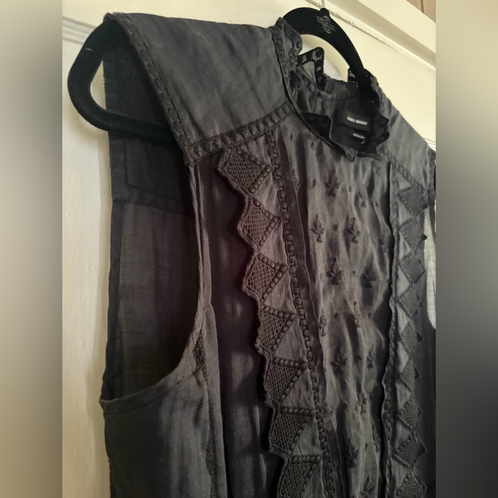 Isabel Marant “Nust” Embroidered Top - Picture 8 of 9